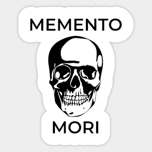 Memento Mori Sticker